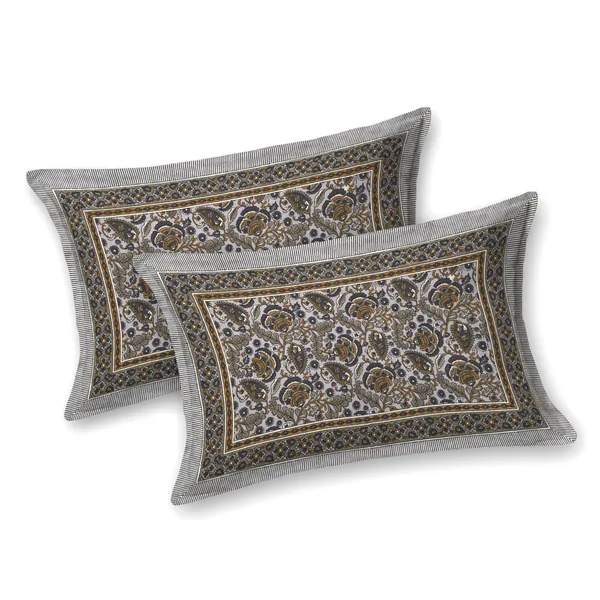 Olive_Green__Cotton_Feel_Printed_Bedding_Set_100_X_108_Inch