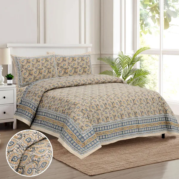 Multicolour_Cotton_Feel_Printed_Bedding_Set_108_X_108_Inch