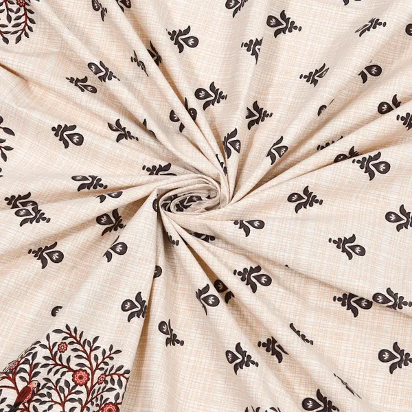 Multicolour_Cotton_Feel_Printed_Bedsheet_108_X_108_Inch
