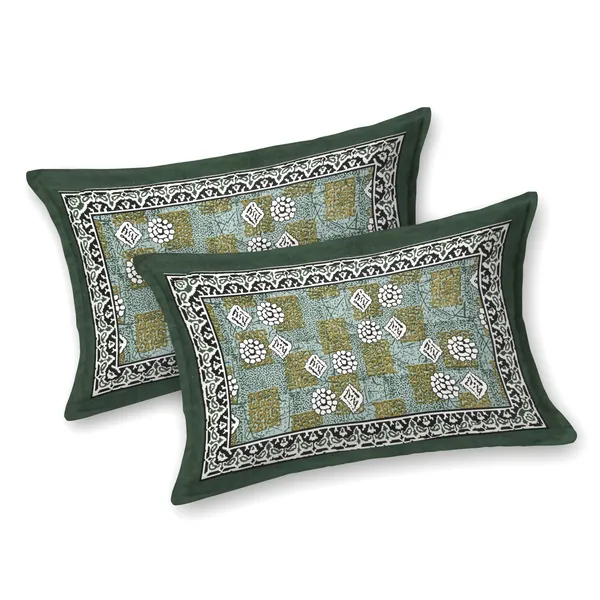 Green_Cotton_Feel_Printed_Pillow_Cover_100_X_108_Inch