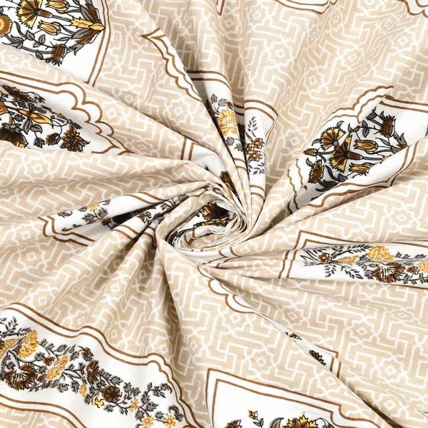 Beige__Cotton_Feel_Printed_Bedding_Set_108_X_108_Inch