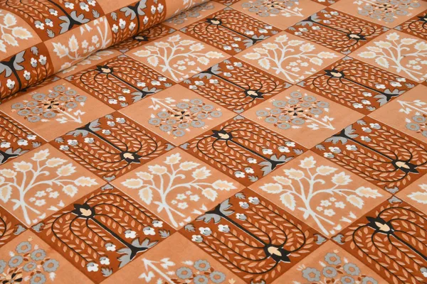 Rust_And_Orange_Cotton_Feel_Printed_Bedding_Set_108_X_108_Inch