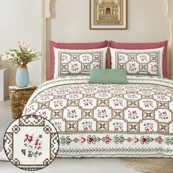 Multicolour_Cotton_Feel_Floral_Printed_Cushion_Cover_100_X_108_Inch