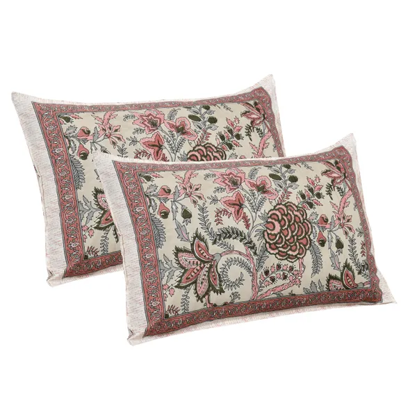 Pink_And_Green_Cotton_Feel_Printed_Pillow_Cover_100_X_108_Inch