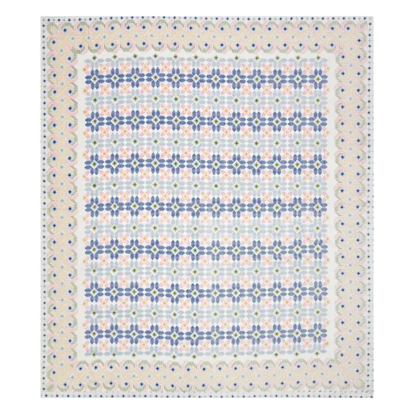 Blue_Cotton_Feel_Floral_Printed_Pillow_Cover_100_X_108_Inch