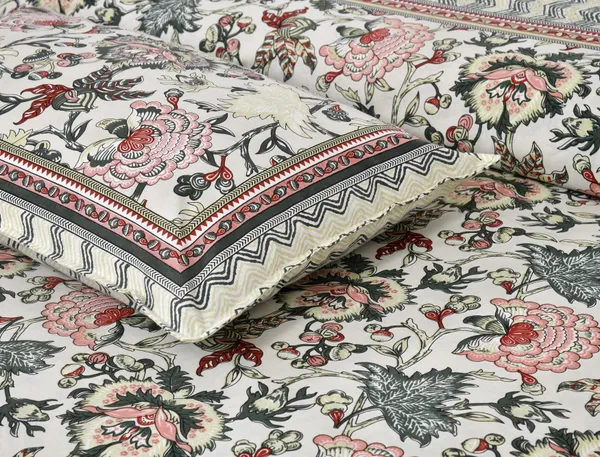 Green_Cotton_Feel_Printed_Bedsheet_100_X_108_Inch