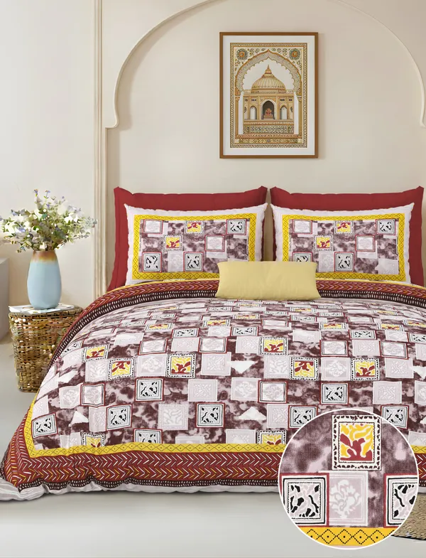 Red__Cotton_Feel_Printed_Cushion_Cover_100_X_108_Inch