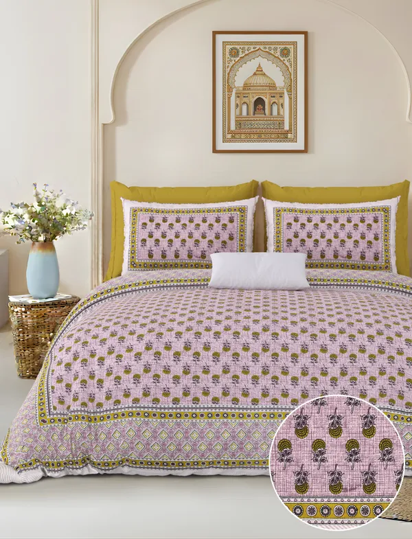 Pink_Cotton_Feel_Printed_Pillow_Cover_100_X_108_Inch