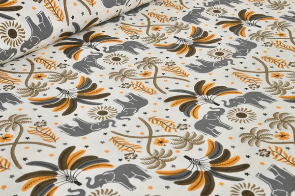 Mustard_And_Yellow_Cotton_Feel_Printed_Bedding_Set_108_X_108_Inch