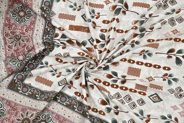 Brown_And_Green_Cotton_Feel_Printed_Pillow_Cover_108_X_108_Inch