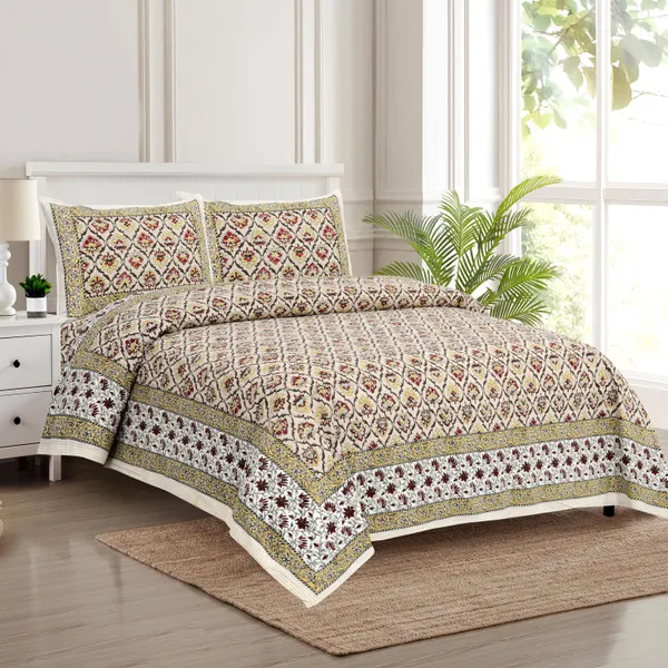 Multicolour_Cotton_Feel_Printed_Bedding_Set_108_X_108_Inch