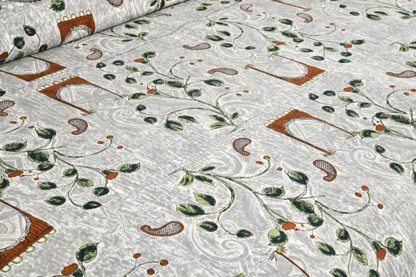 Green_And_White_Cotton_Feel_Printed_Bedding_Set_108_X_108_Inch