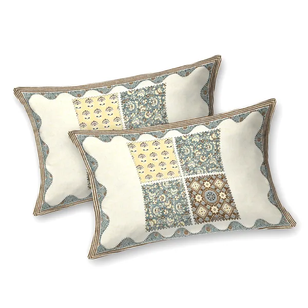 Blue_Cotton_Feel_Patchwork_Pillow_Cover_95_X_108_Inch
