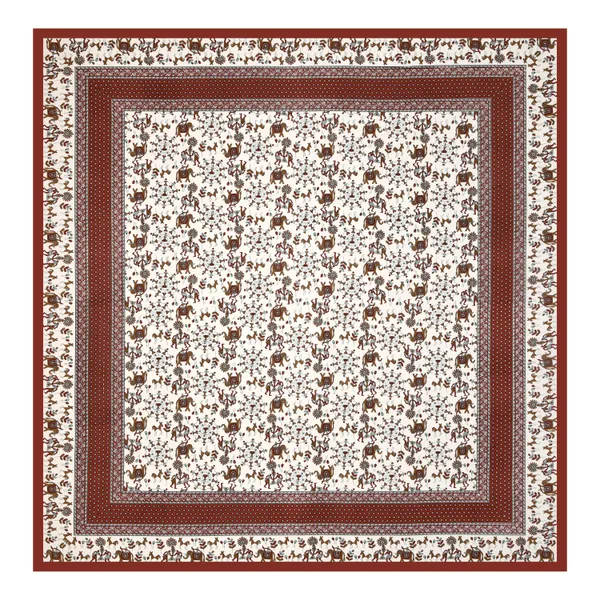 Red__Cotton_Feel_Printed_Pillow_Cover_100_X_108_Inch