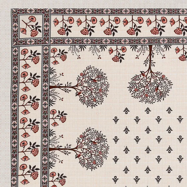 Multicolour_Cotton_Feel_Printed_Bedsheet_108_X_108_Inch