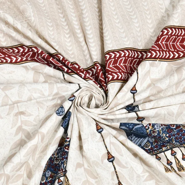 Blue_And_Red_Cotton_Feel_Floral_Printed_Bedding_Set_100_X_108_Inch