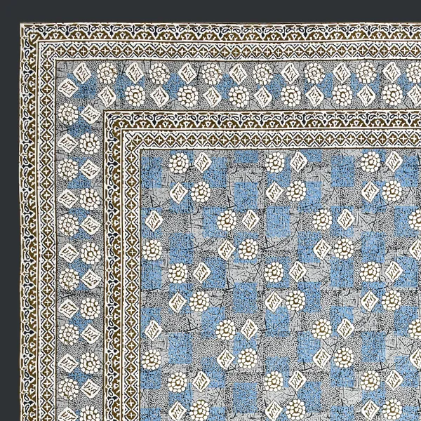 Blue_Cotton_Feel_Printed_Bedding_Set_100_X_108_Inch