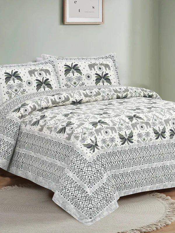 Blue_Cotton_Feel_Floral_Printed_Bedding_Set_108_X_108_Inch