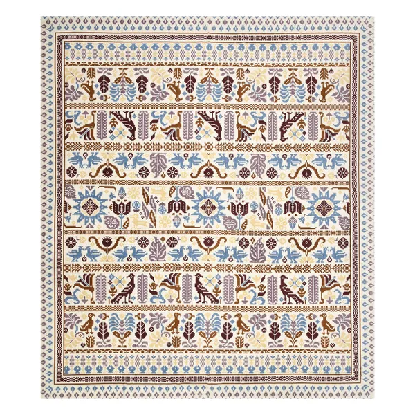 Maroon_Cotton_Feel_Pixelated_Bedsheet_100_X_108_Inch