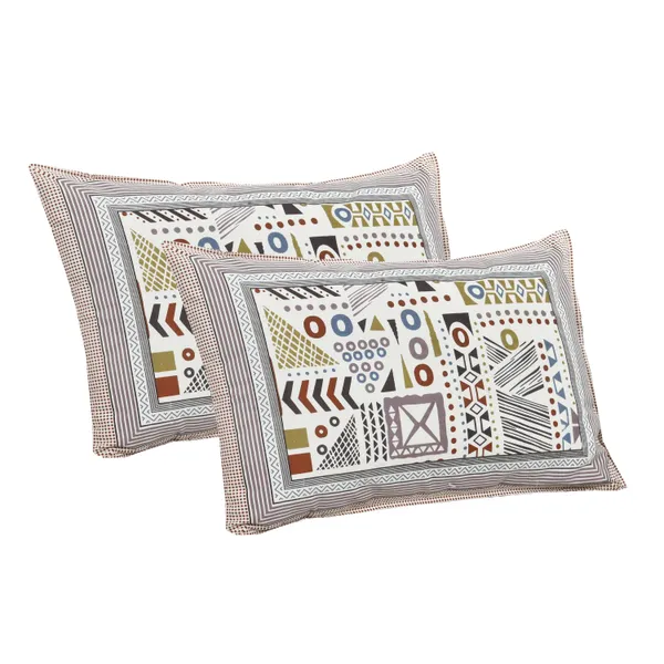 Multicolour_Cotton_Feel_Geometric_Print_Pillow_Cover_108_X_108_Inch