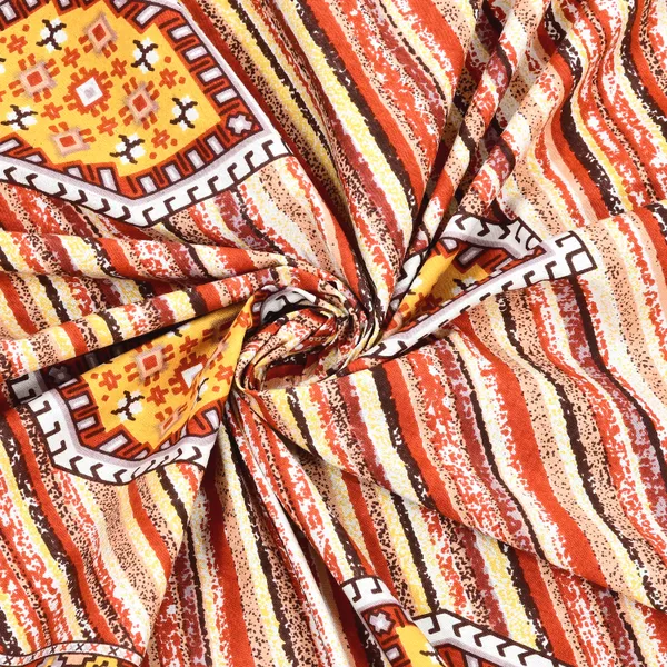 Orange_Cotton_Feel_Floral_Embroidery_Bedding_Set_100_X_108_Inch
