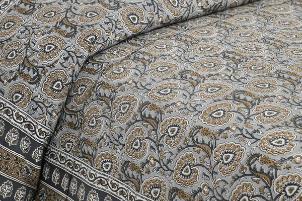 Gray_And_Blue_Cotton_Feel_Printed_Bedding_Set_108_X_108_Inch