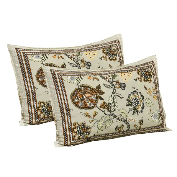 Yellow_And_Beige_Cotton_Feel_Floral_Embroidery_Cushion_Cover_100_X_108_Inch
