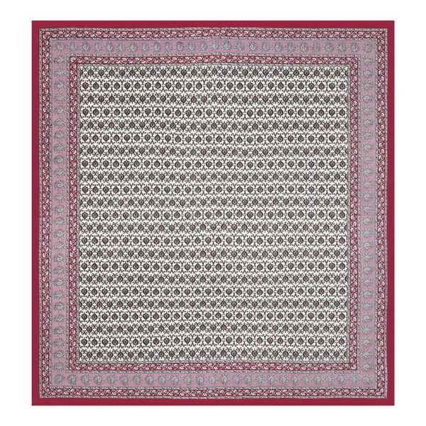 Pink_And_Gray__Cotton_Feel_Geometric_Print_Bedding_Set_100_X_108_Inch