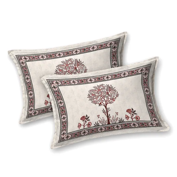 Multicolour_Cotton_Feel_Printed_Bedsheet_108_X_108_Inch