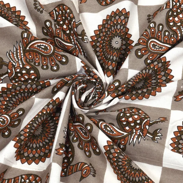 Brown_Cotton_Feel_Printed_Pillow_Cover_100_X_108_Inch