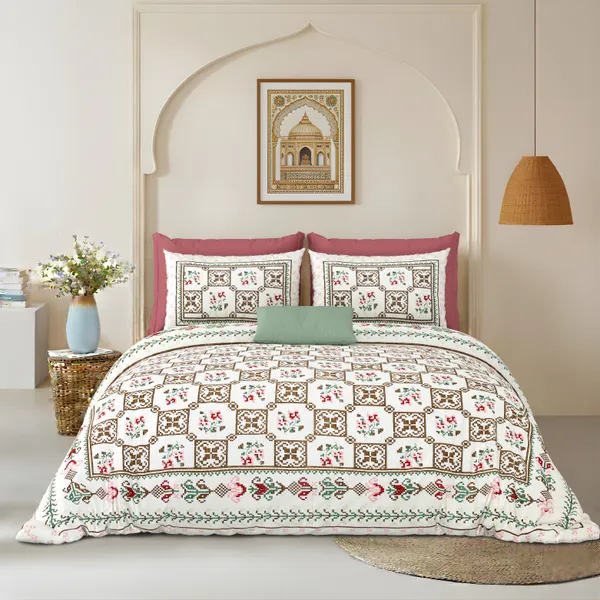 Multicolour_Cotton_Feel_Floral_Printed_Cushion_Cover_100_X_108_Inch