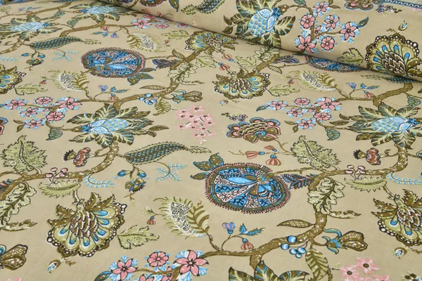 Yellow_And_Blue_Cotton_Feel_Printed_Bedding_Set_100_X_108_Inch