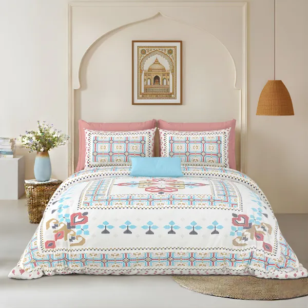 Sky_Blue_And_Pink_Cotton_Feel_Floral_Embroidery_Cushion_Cover_100_X_108_Inch