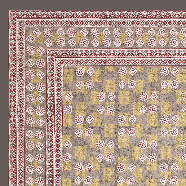 Pink_And_Mustard_Cotton_Feel_Printed_Cushion_Cover_100_X_108_Inch