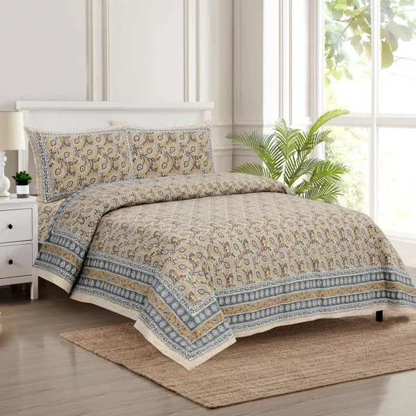Multicolour_Cotton_Feel_Printed_Bedding_Set_108_X_108_Inch