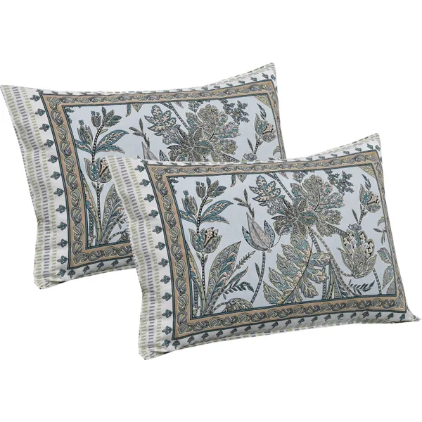 Green_Cotton_Feel_Printed_Pillow_Cover_100_X_108_Inch