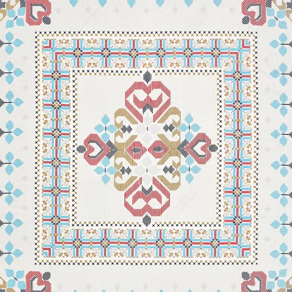 Sky_Blue_And_Pink_Cotton_Feel_Floral_Embroidery_Cushion_Cover_100_X_108_Inch