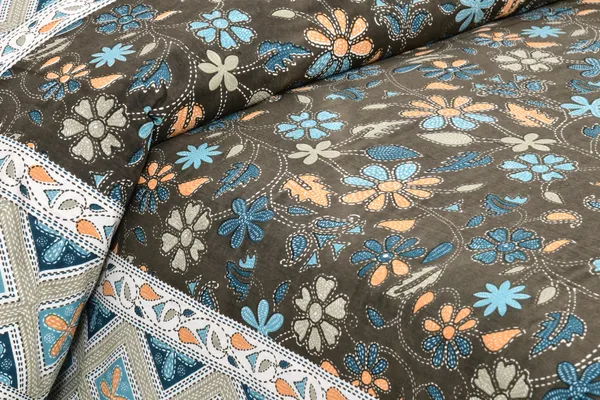 Brown_And_Green_Cotton_Feel_Geometric_Print_Bedding_Set_100_X_108_Inch