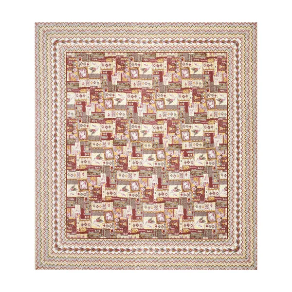 Orange_Cotton_Feel_Printed_Bedding_Set_100_X_108_Inch