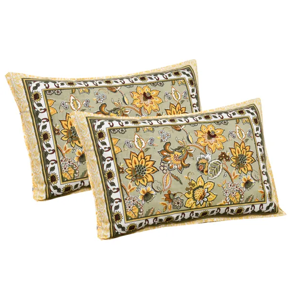 Yellow_Cotton_Feel_Printed_Bedding_Set_100_X_108_Inch