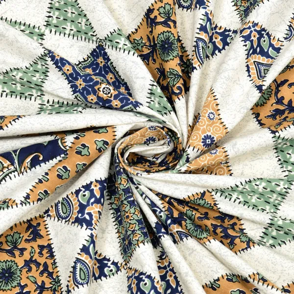 Green_Cotton_Feel_Printed_Bedding_Set_95_X_108_Inch