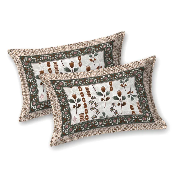 Brown_And_Green_Cotton_Feel_Printed_Pillow_Cover_108_X_108_Inch