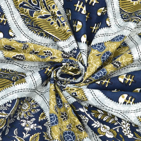 Blue_Cotton_Feel_Geometric_Print_Bedding_Set_95_X_108_Inch