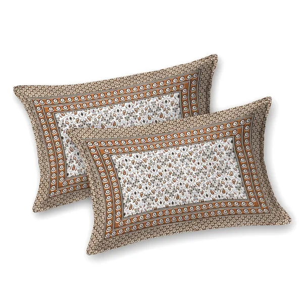 Orange_Cotton_Feel_Printed_Bedding_Set_108_X_108_Inch