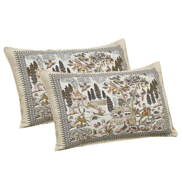 Mustard_And_Green_Cotton_Feel_Printed_Bedding_Set_100_X_108_Inch