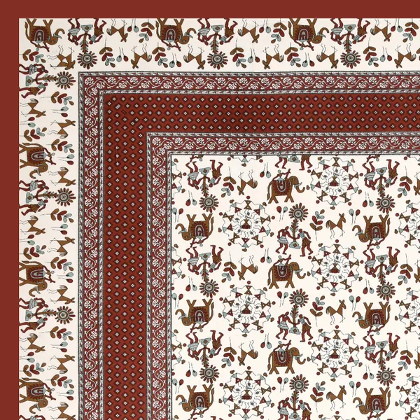 Red__Cotton_Feel_Printed_Pillow_Cover_100_X_108_Inch
