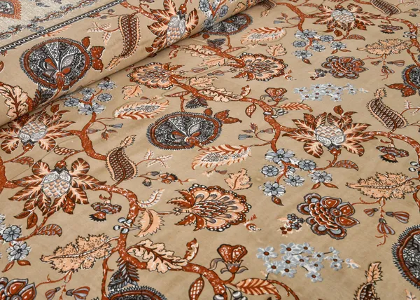 Brown_And_Beige_Cotton_Feel_Printed_Bedding_Set_100_X_108_Inch