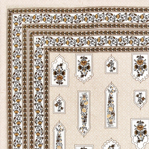 Beige__Cotton_Feel_Printed_Bedding_Set_108_X_108_Inch