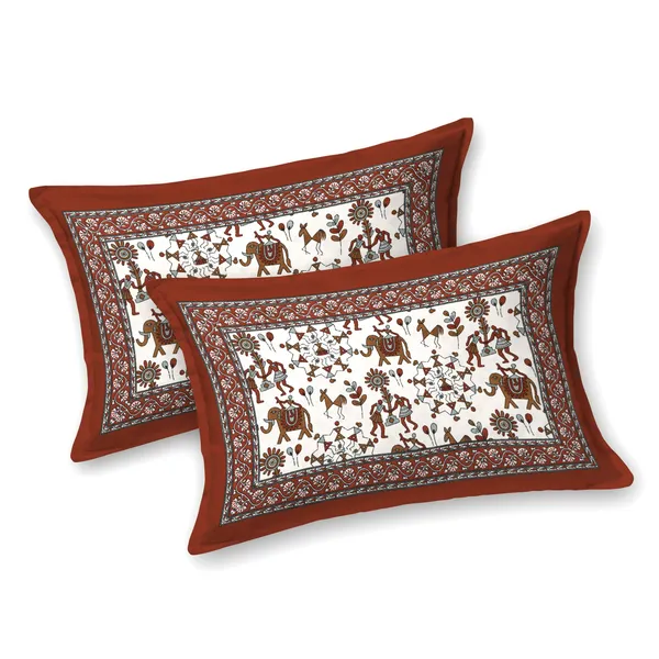 Red__Cotton_Feel_Printed_Pillow_Cover_100_X_108_Inch