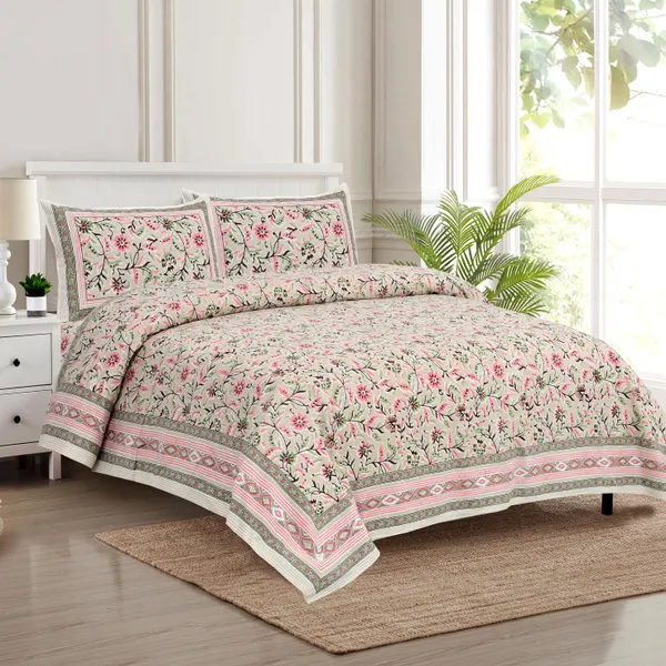 Multicolour_Cotton_Feel_Printed_Bedding_Set_108_X_108_Inch